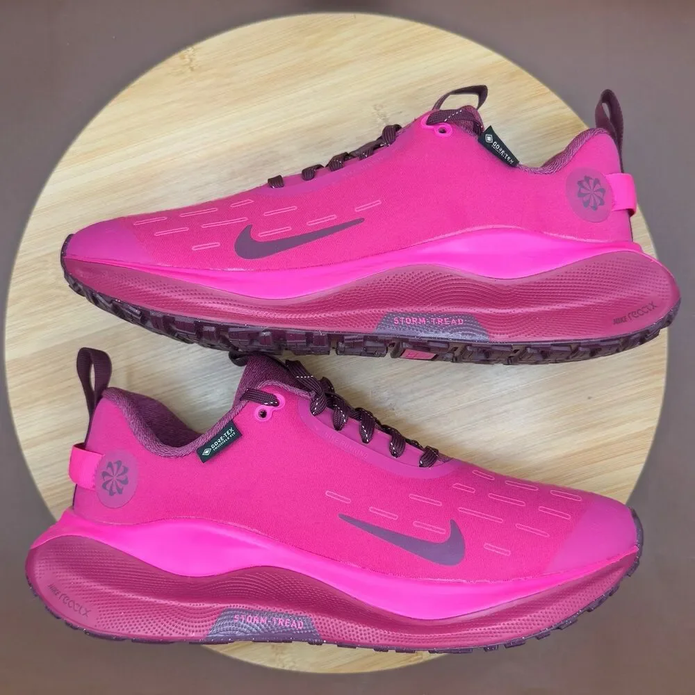 Nike ReactX Infinity Run 4 GORE-TEX Fierce Pink Women’s Size 8